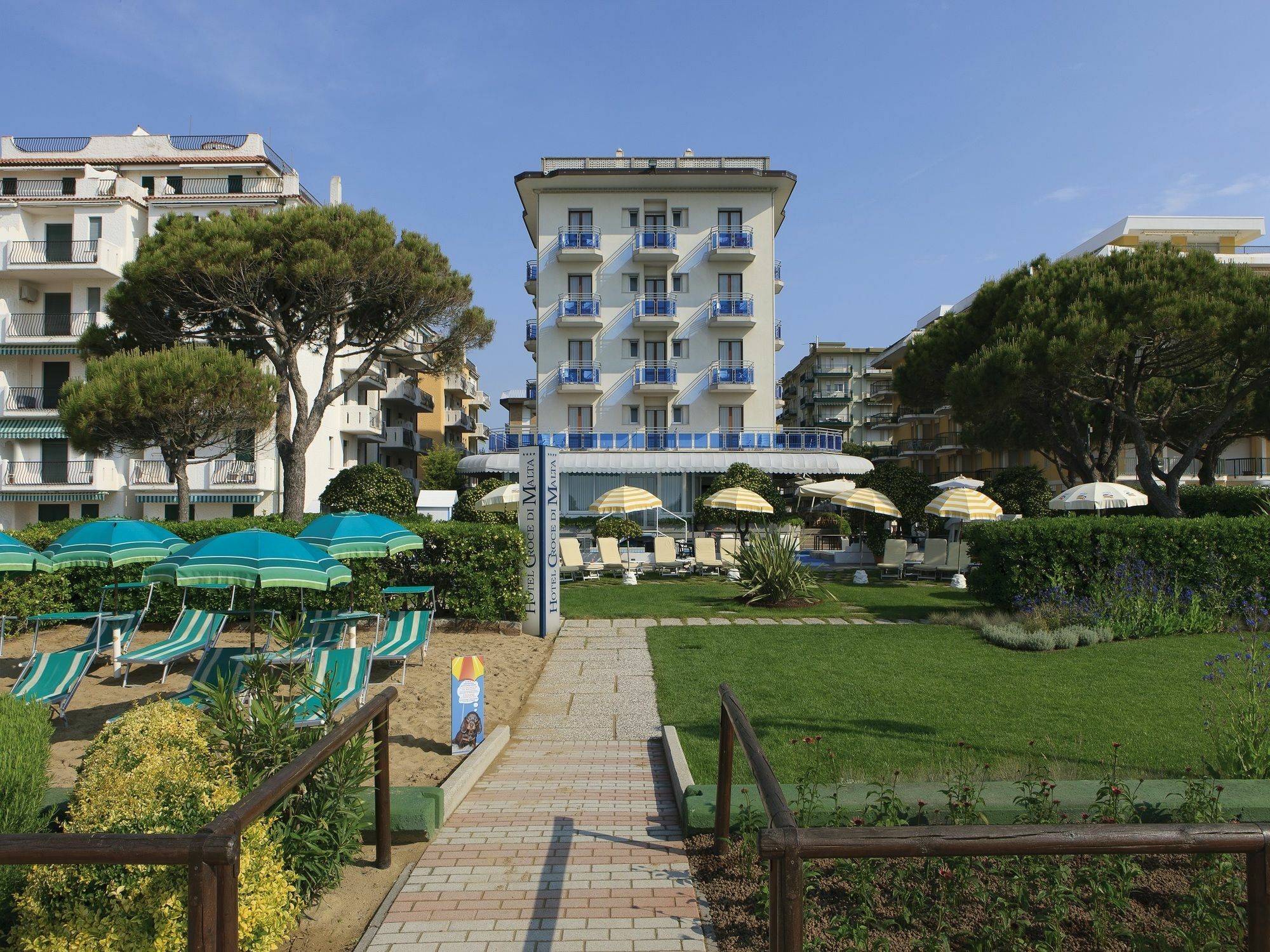 Hotel Croce Di Malta Lido di Jesolo Dış mekan fotoğraf